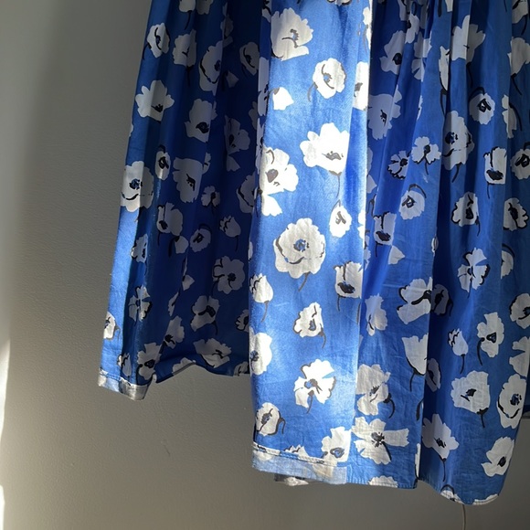 ZARA BLUE LONG SKIRT - Picture 4 of 4